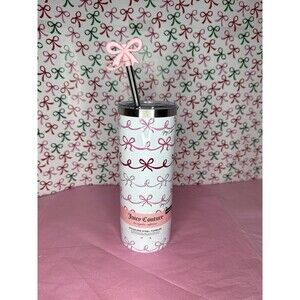Juicy couture Coquette Pink Bow Tumbler 24 oz